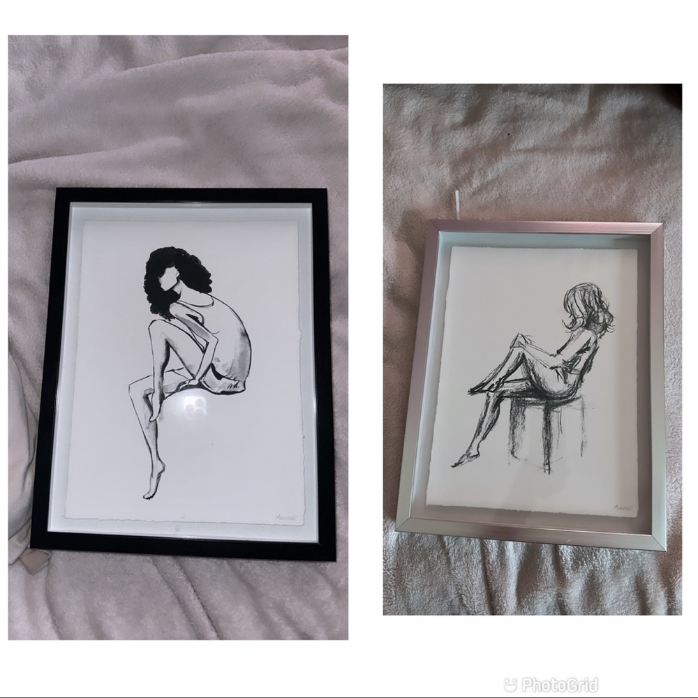 Art frame bundle of 2